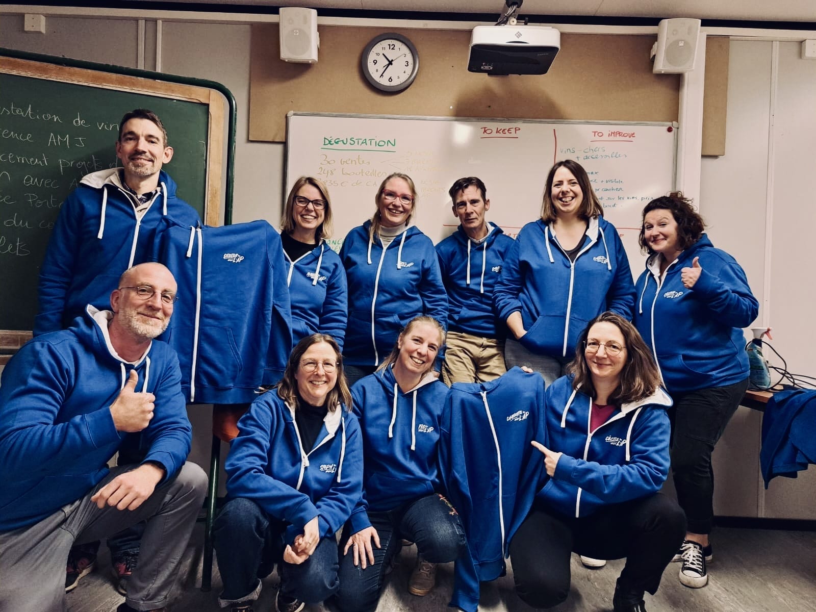 Team 122023 avec pulls Team 122023 avec pulls